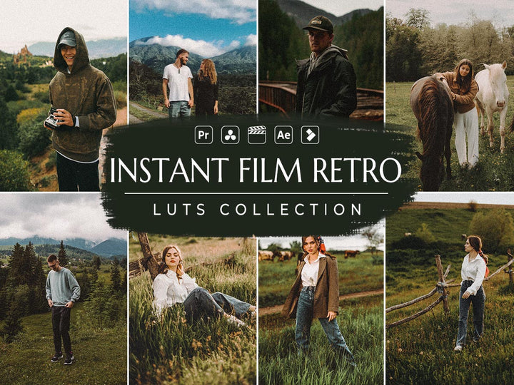 Instant Film Retro Video LUTs | Pixmellow