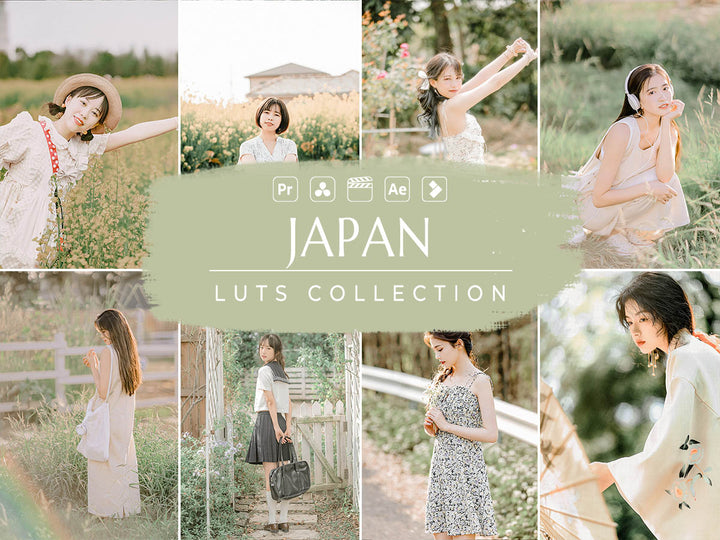 Japan Video LUTs | Pixmellow