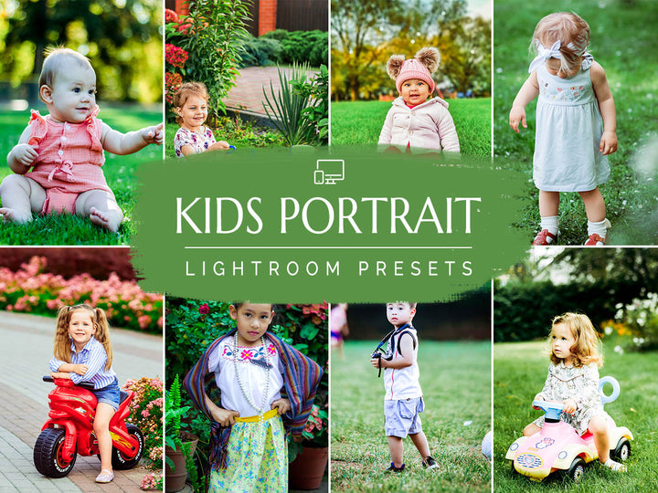Kids Portrait Lightroom Presets For Mobile and Desktop