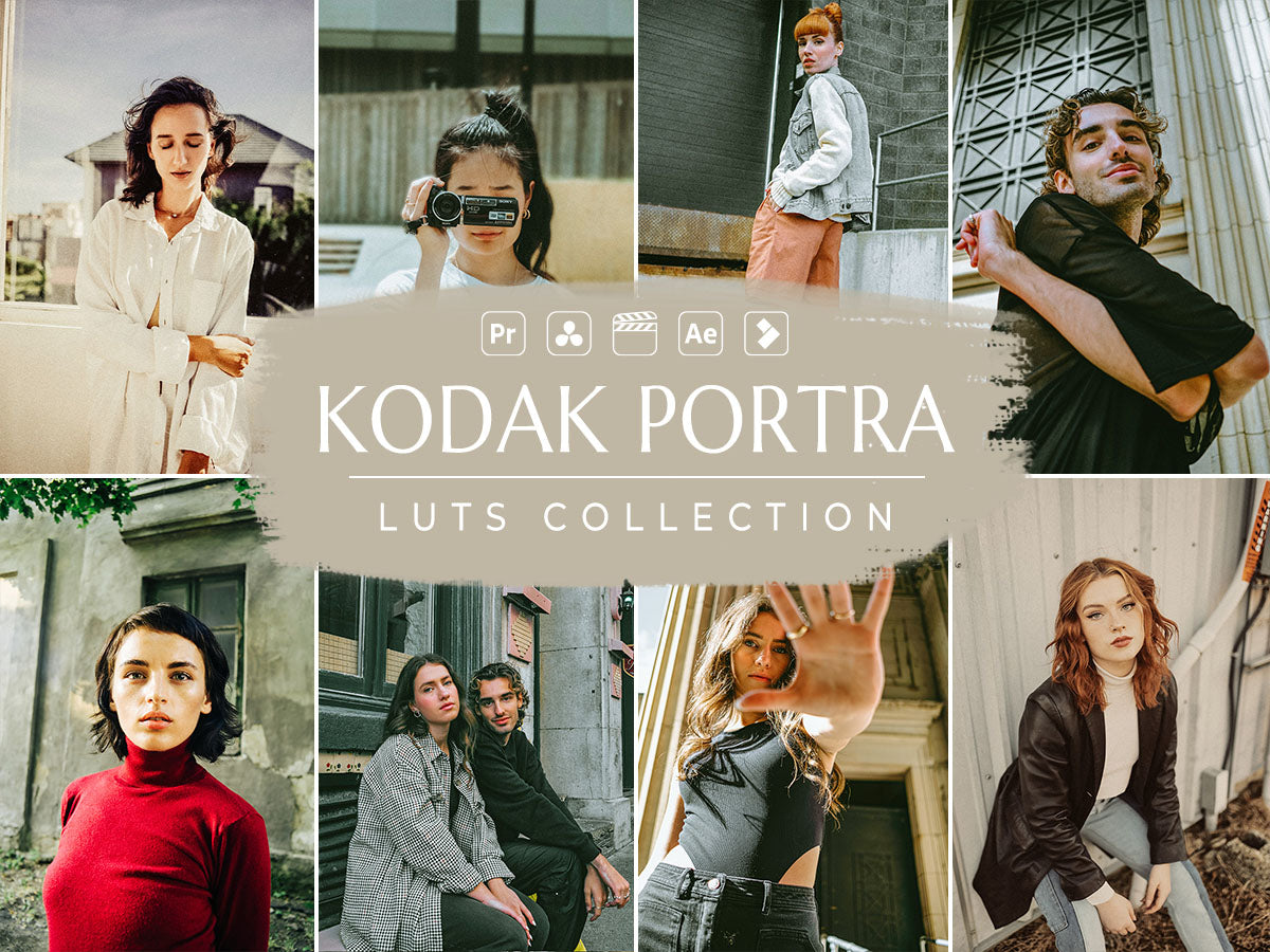 Kodak Portra Video LUTs Kodak LUTs Portra LUTs Instagram LUTs Free Kodak LUTs Pixmellow