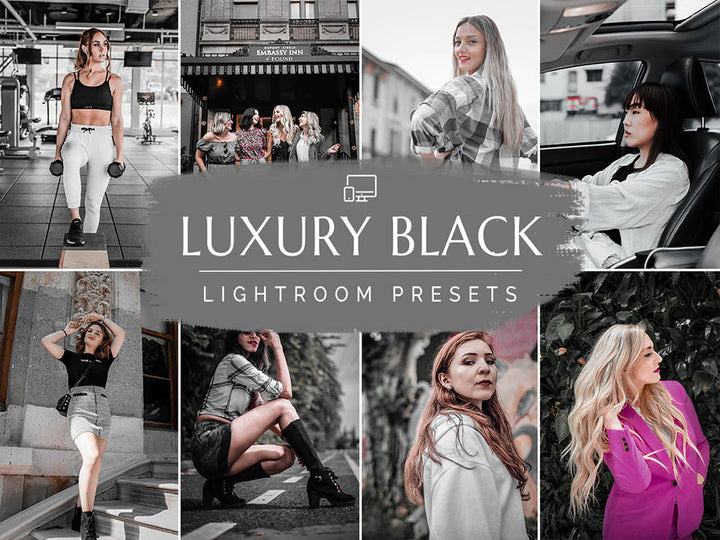 Luxury Black Lightroom Mobile Presets | Pixmellow