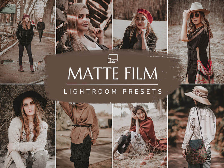 Matte Film Lightroom Mobile and Desktop Presets