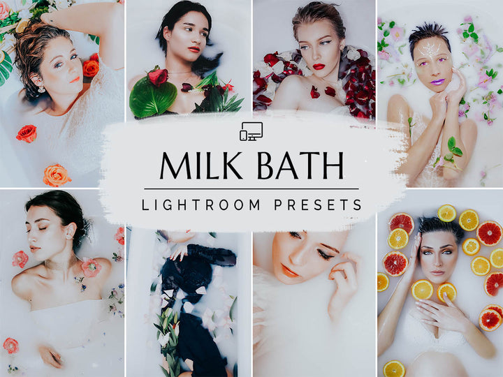 Milk Bath Lightroom Presets For Mobile and Desktop