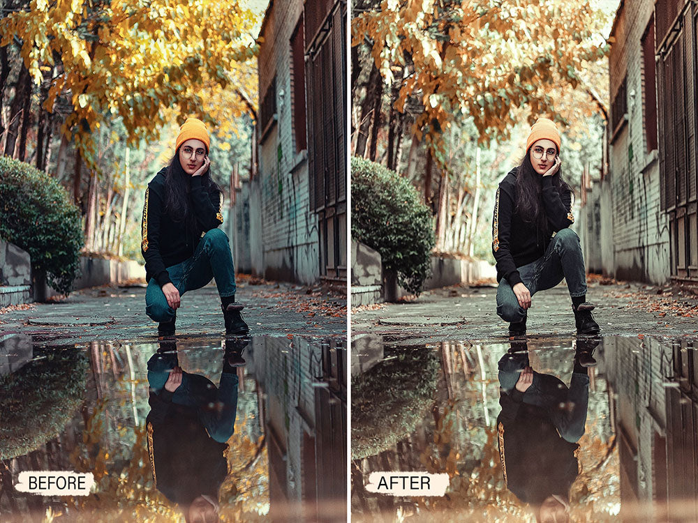 Moody Fall Lightroom Mobile Presets | Pixmellow