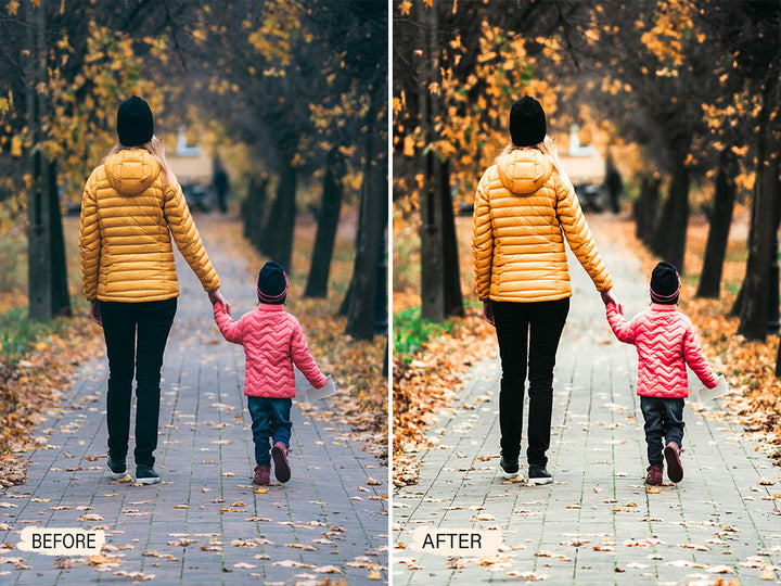 Moody Fall Lightroom Mobile Presets | Pixmellow