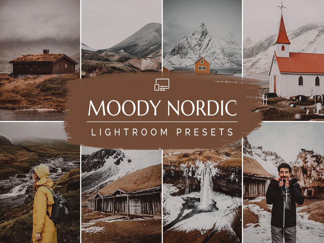 Moody Nordic Lightroom Presets For Mobile and Destkop