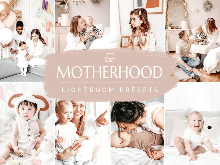 Motherhood Lightroom Presets For Mobile and Desktop