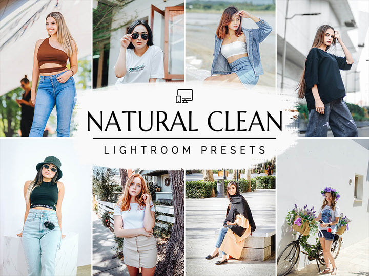 Natural Clean Lightroom Presets For Mobile and Desktop