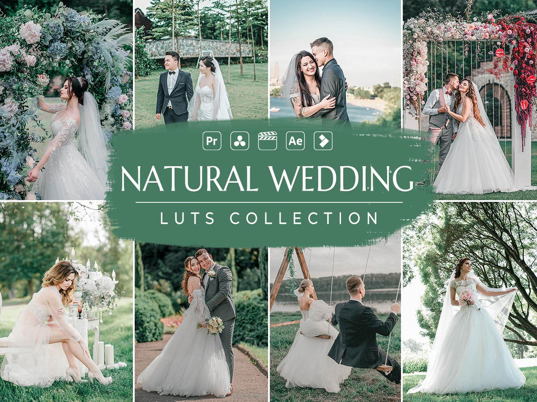 Natural Wedding Video LUTs | Pixmellow