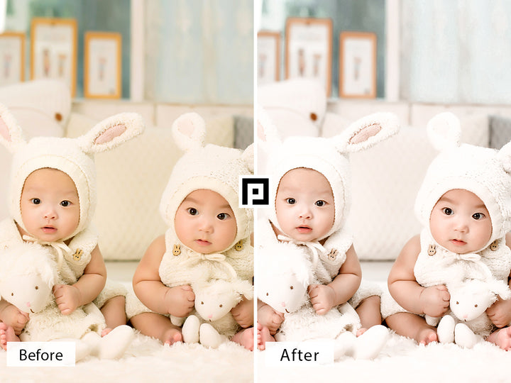 Newborn Baby Lightroom Mobile and Desktop Presets