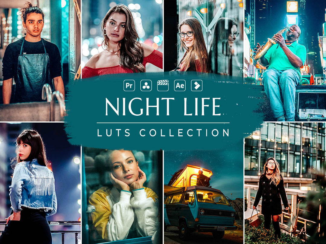 Night Life Video LUTs| Pixmellow