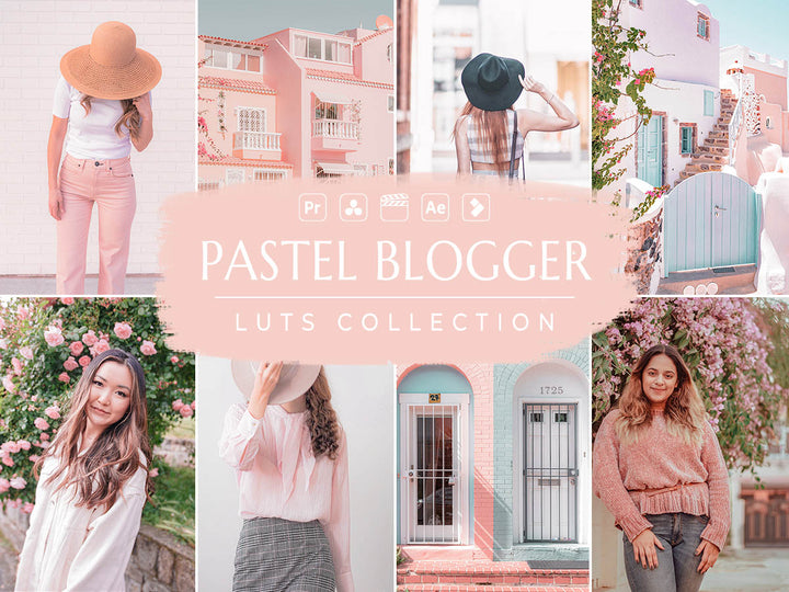 Pastel Blogger Video LUTs | Pixmellow