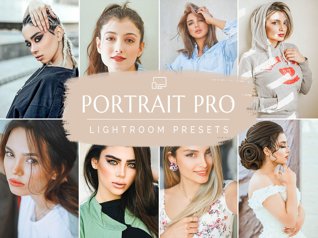 Portrait Pro Lightroom Presets For Mobile and Desktop