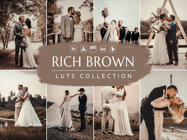 Rich Brown Video LUTs | Pixmellow