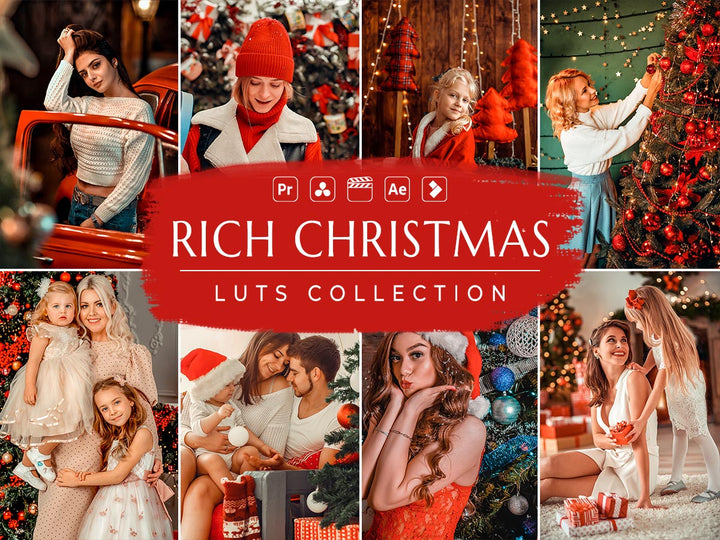 Rich Christmas Video LUTs