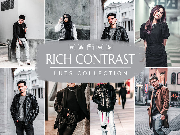 Rich Contrast Video LUTs | Pixmellow
