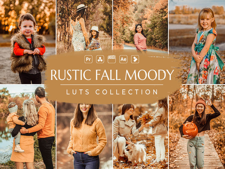 Rustic Fall Moody Video LUTs | Pixmellow