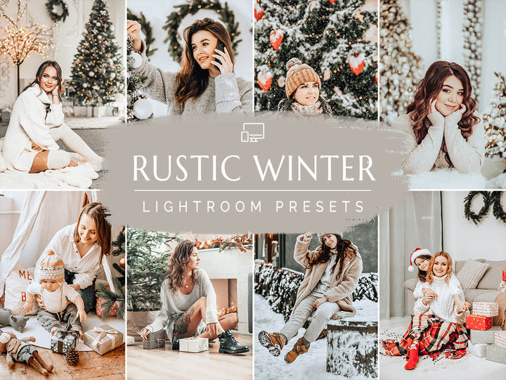 Rustic Winter Lightroom Presets For Mobile and Desktop