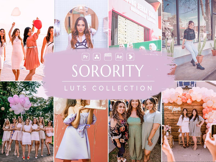 SORORITY Video LUTs | Pixmellow