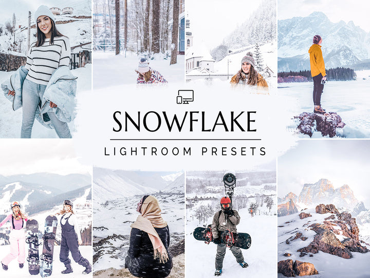 Snowflake Lightroom Presets For Mobile and Desktop