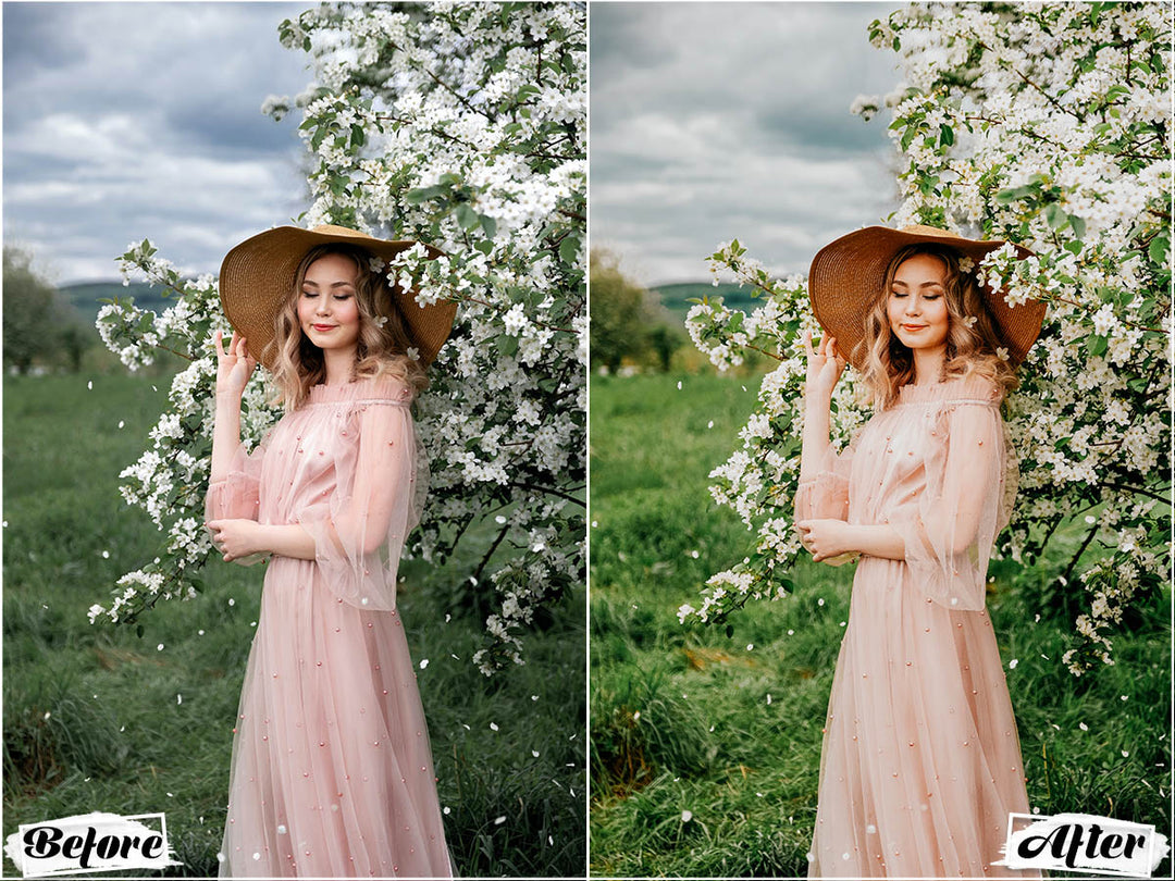 Soft Spring Lightroom Presets for Mobile and Desktop