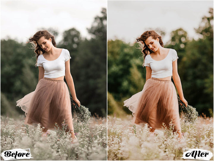 Soft Spring Lightroom Presets for Mobile and Desktop