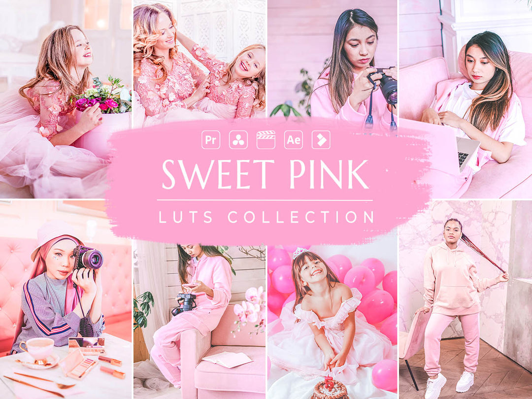Sweet Pink Video LUTs | Pixmellow