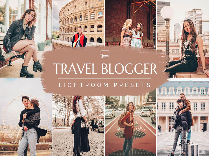 Travel Blogger Lightroom Presets for Mobile & Desktop