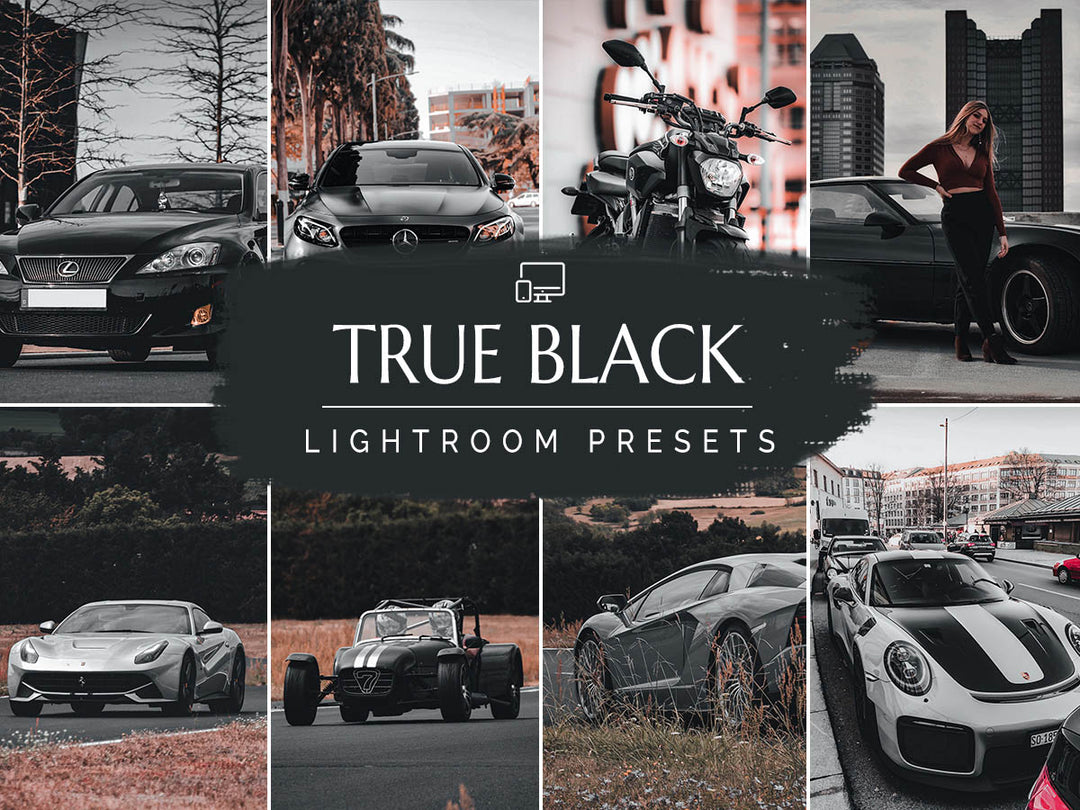 True Black Lightroom Mobile and Desktop Presets