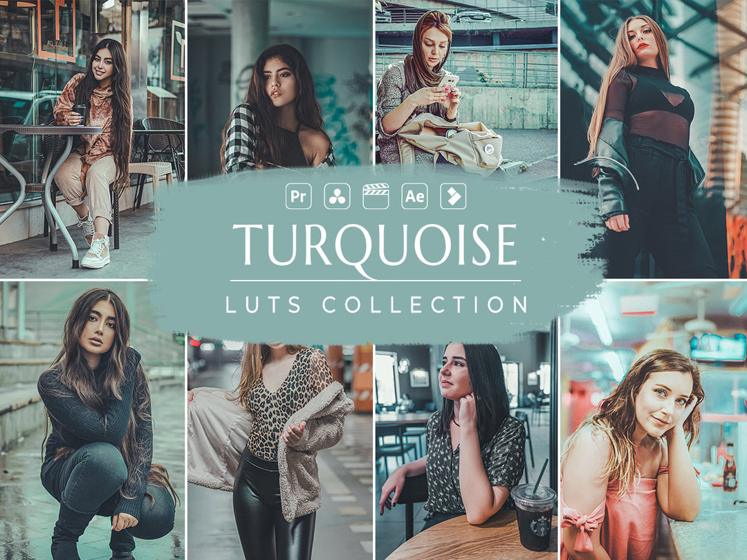 Turquoise Video LUTs | Pixmellow