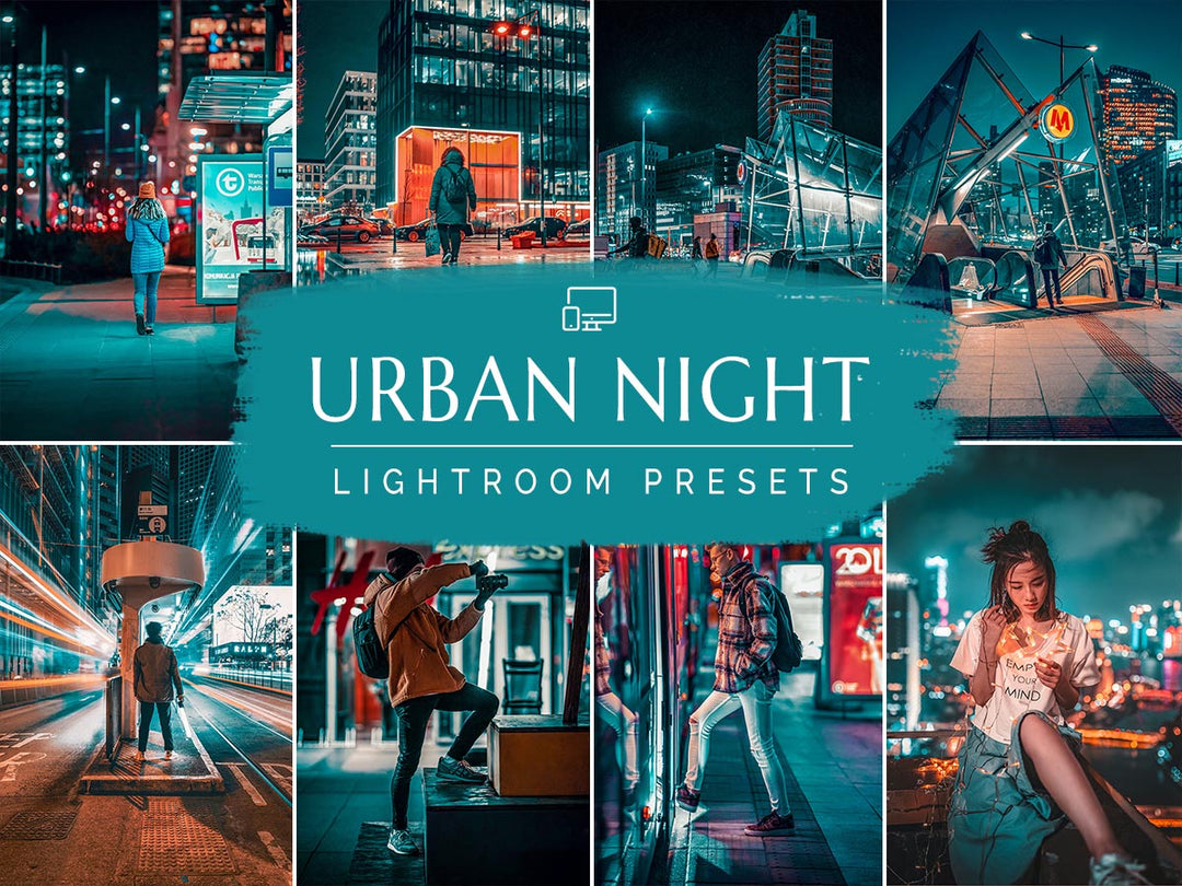 Urban Night Lightroom Presets For Mobile and Desktop