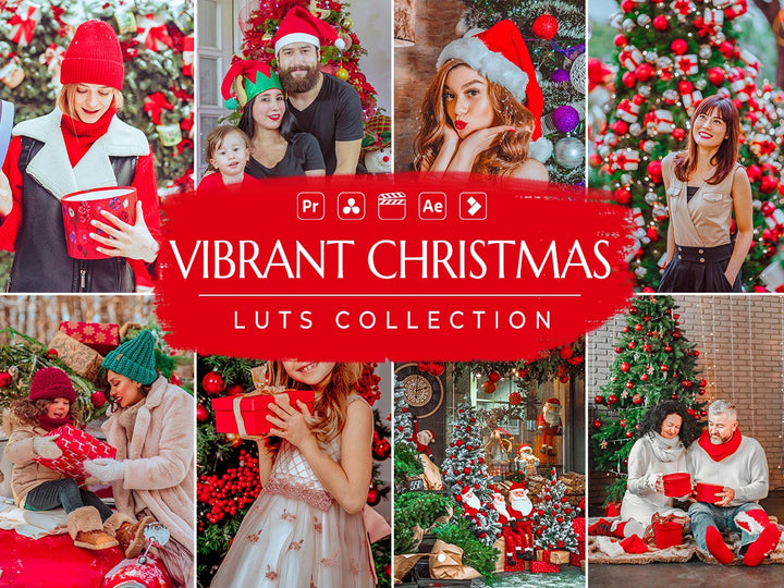 Vibrant Christmas Video LUTs | Pixmellow