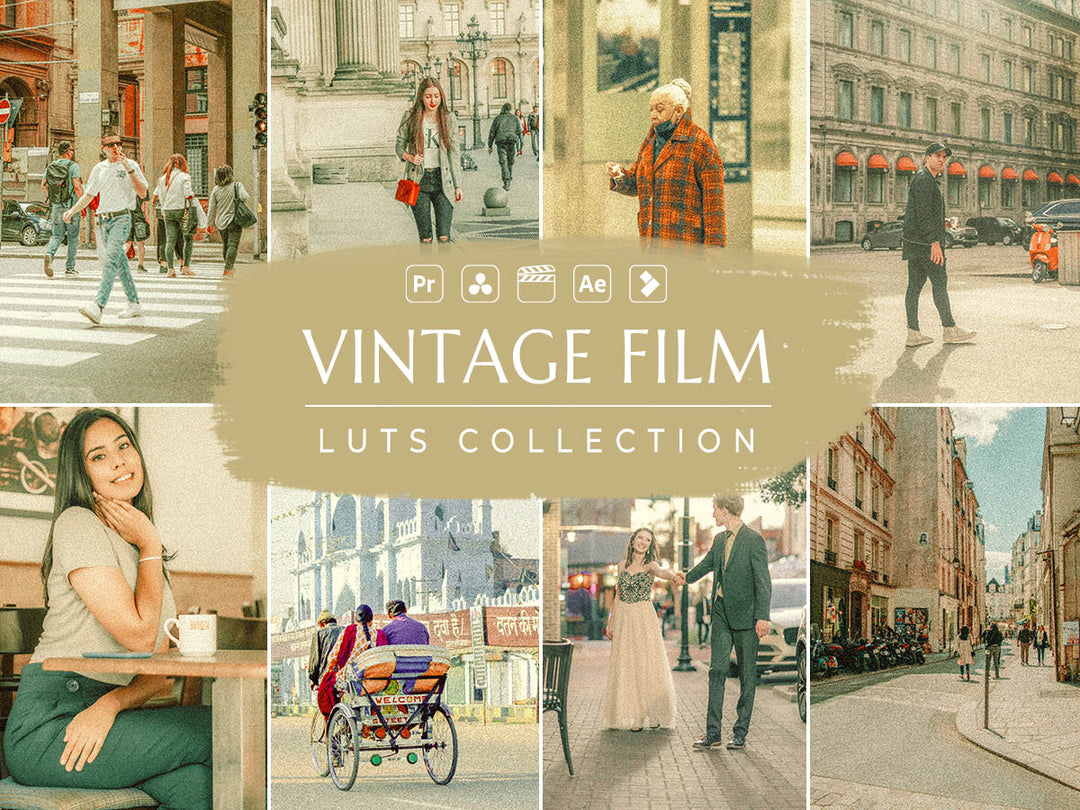Vintage Film Video LUTs | Pixmellow