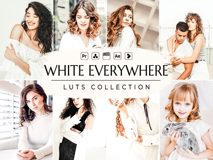 White Everywhere Video LUTs | Pixmellow