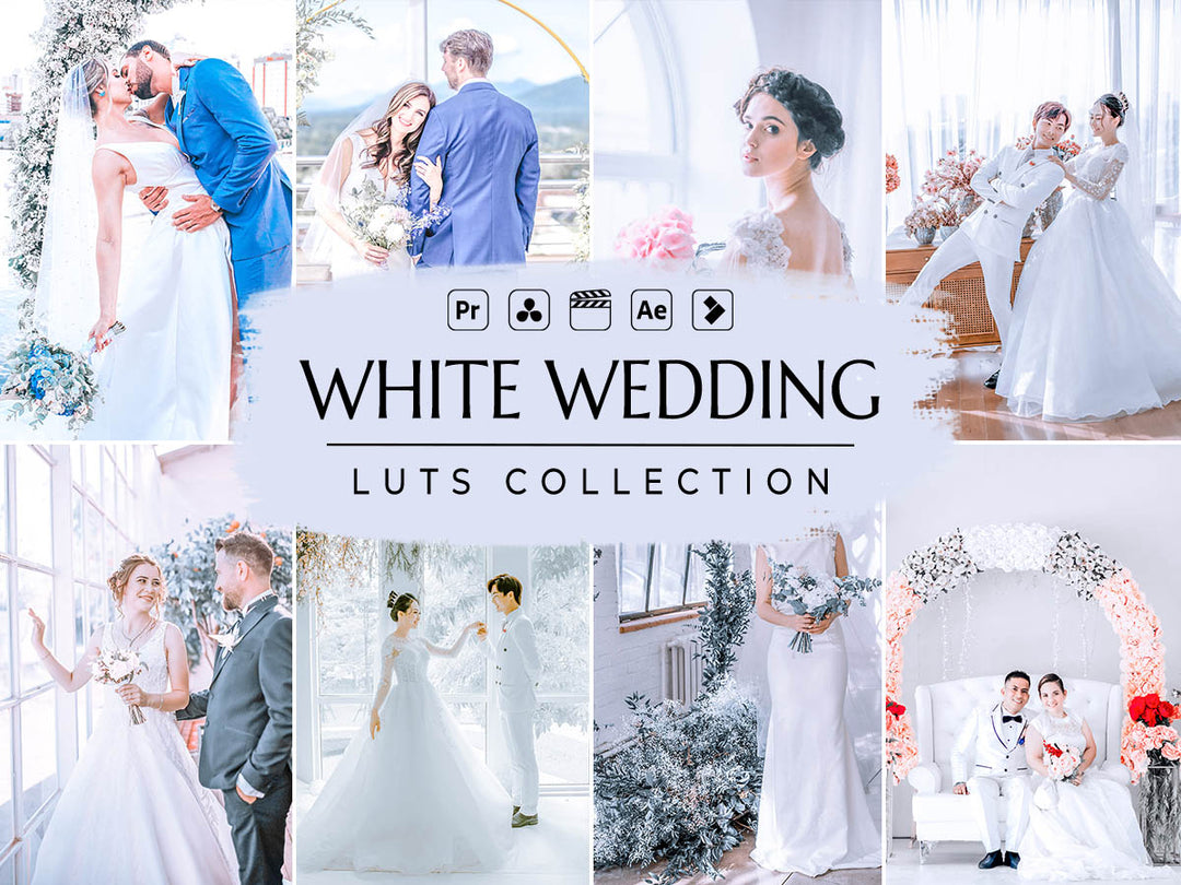 White Wedding Video LUTs | Pixmellow