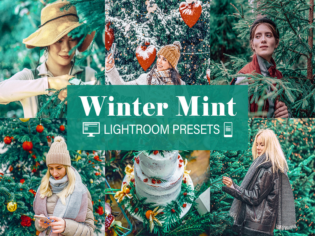 Winter Mint Lightroom Mobile and Desktop Presets