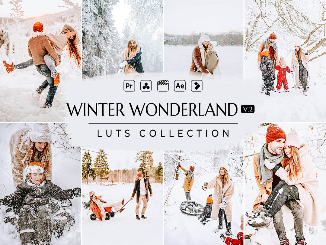 Winter Wonderland Video LUTs Vol. 02 | Pixmellow