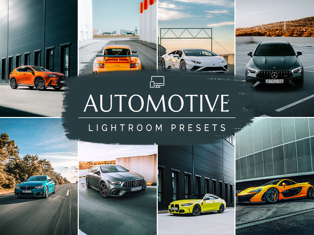 Automotive Lightroom Presets for Mobile and Desktop Vol.02