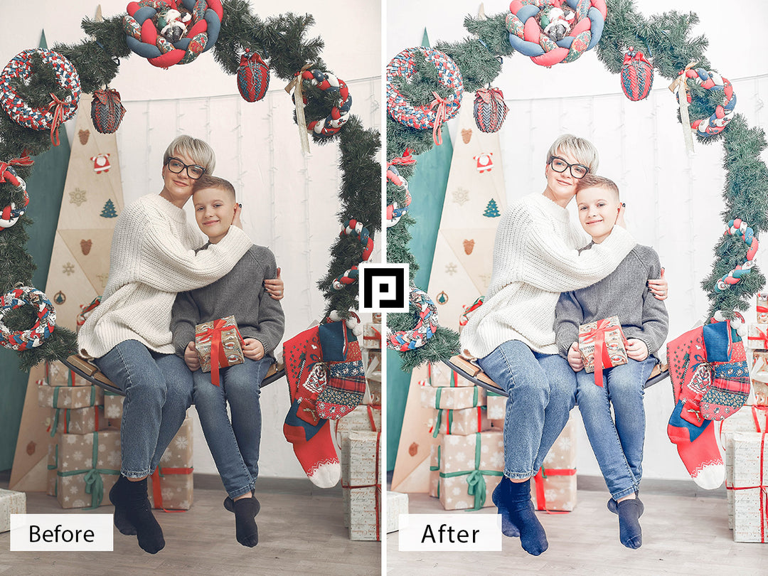 Bright Christmas Lightroom Presets For Mobile and Desktop