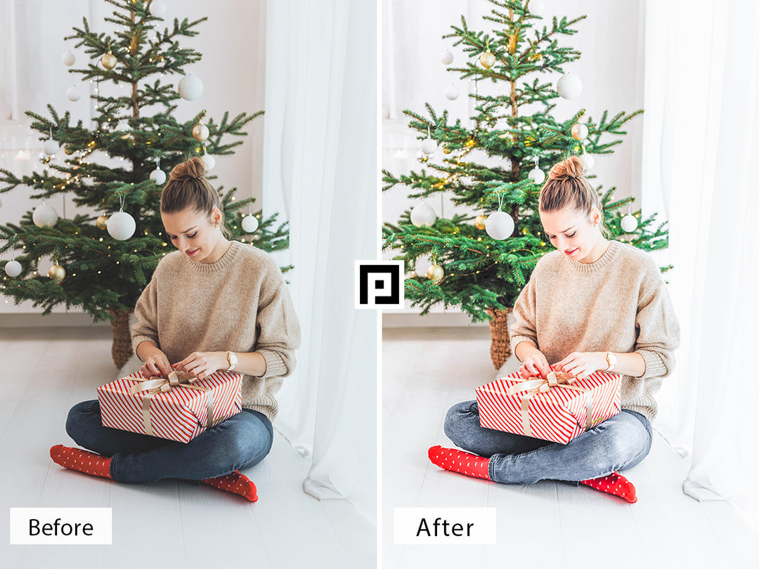 Bright Christmas Lightroom Presets For Mobile and Desktop