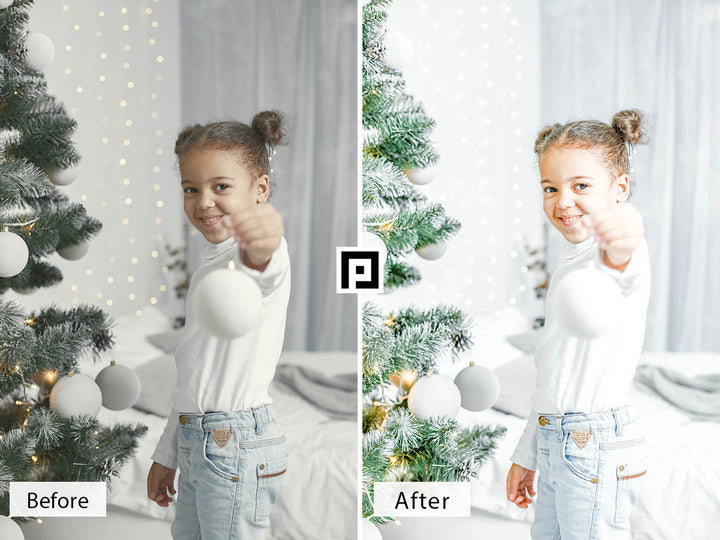 Bright Christmas Lightroom Presets For Mobile and Desktop