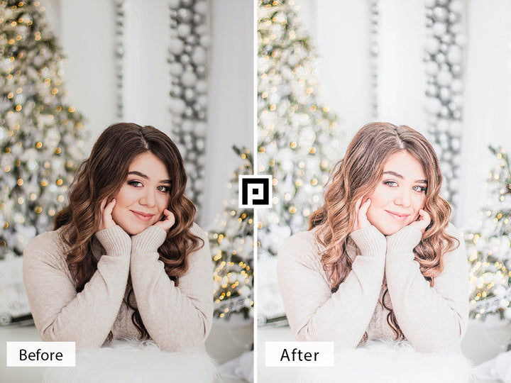 Bright Christmas Lightroom Presets For Mobile and Desktop