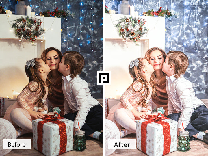 Bright Christmas Lightroom Presets For Mobile and Desktop