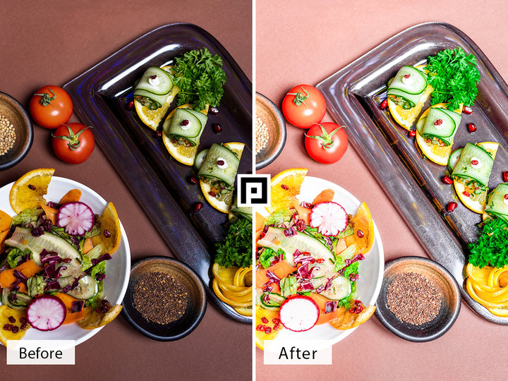Bright Food Lightroom Mobile and Desktop Presets