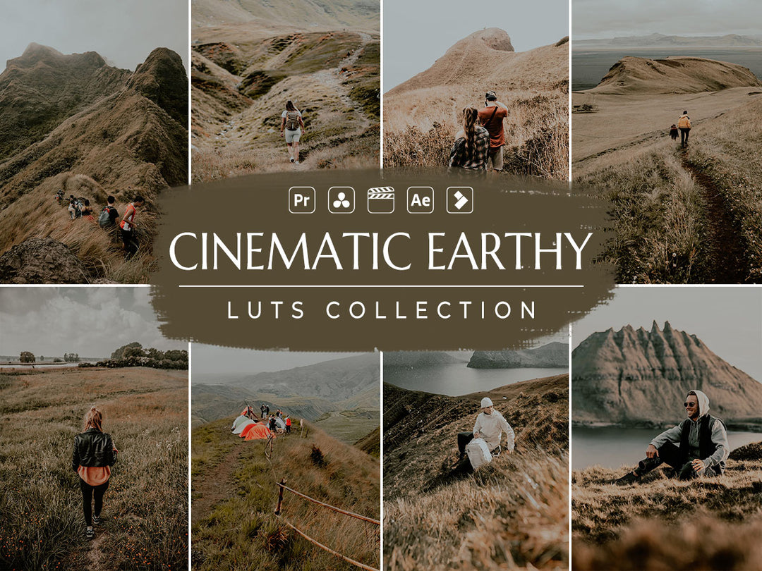 Cinematic Earthy Video LUTs for Premiere Pro