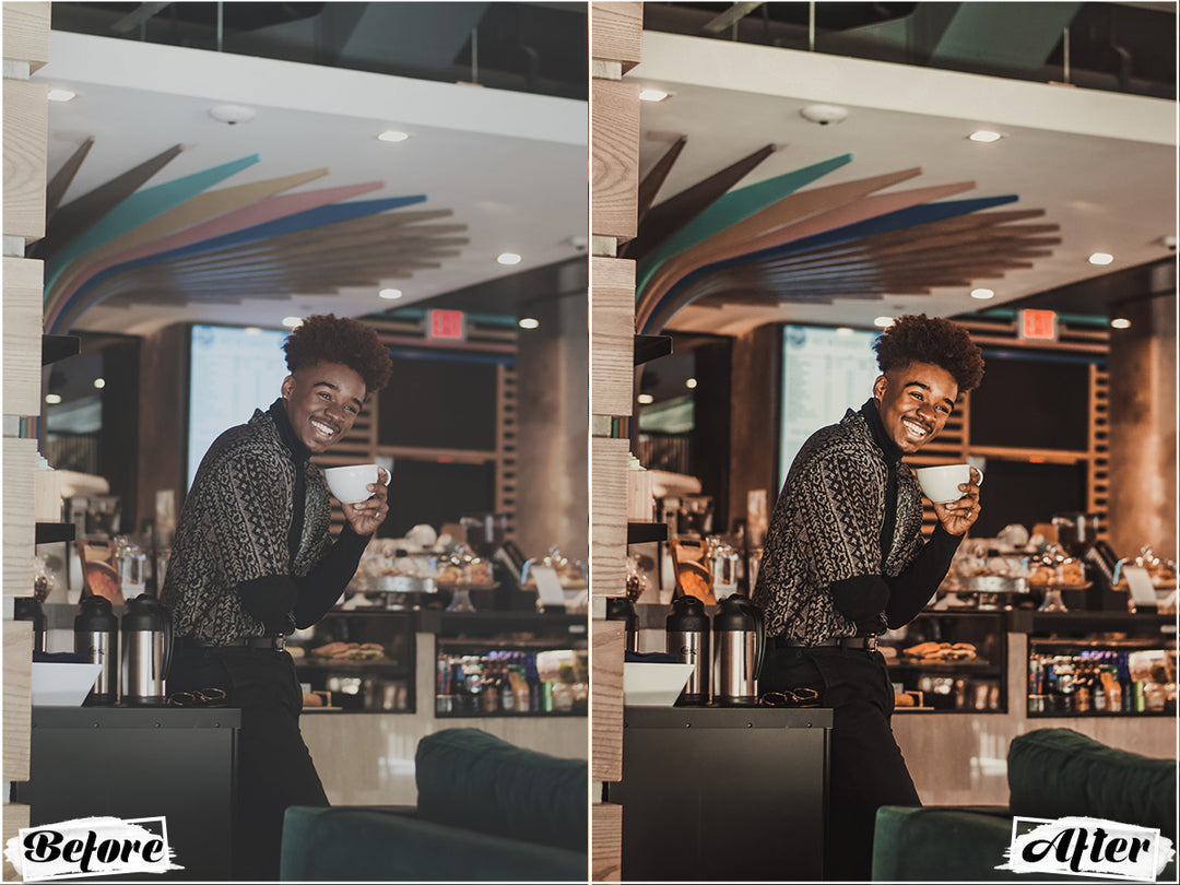 Coffee Shop Video LUTs