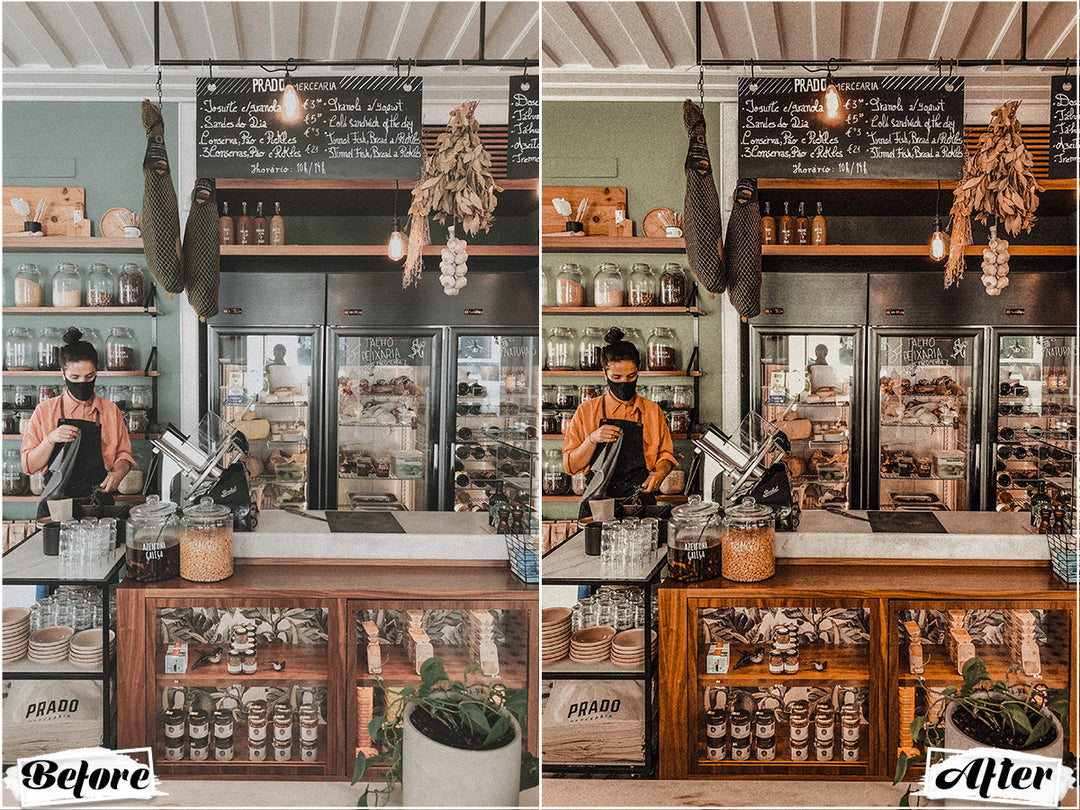 Coffee Shop Lightroom Presets for Mobile and Desktop