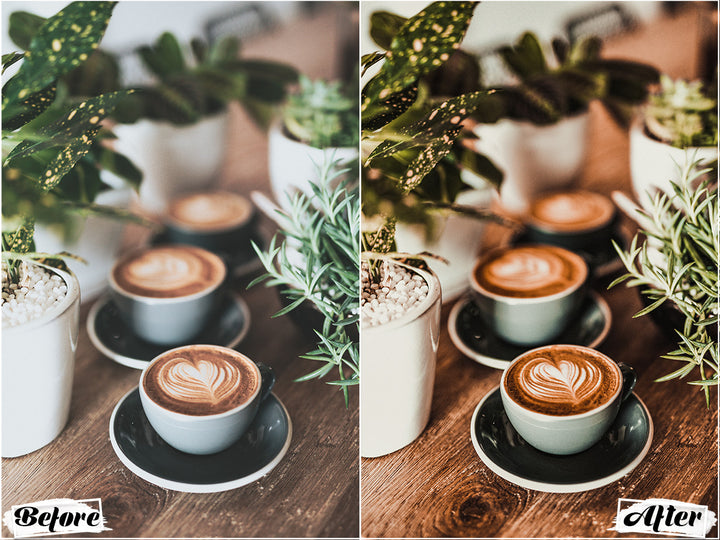 Coffee Shop Lightroom Presets for Mobile and Desktop