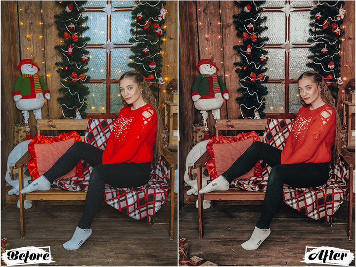 Cozy Winter Lightroom Presets For Mobile and Desktop