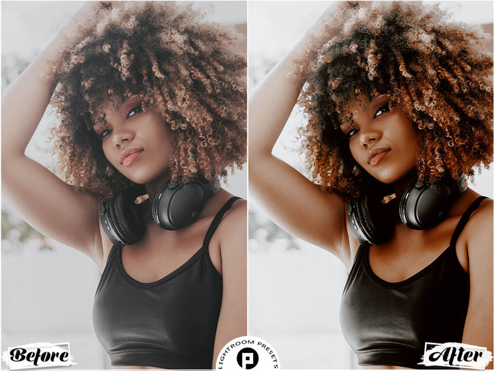 Dark Skin Lightroom Presets for Mobile & Desktop